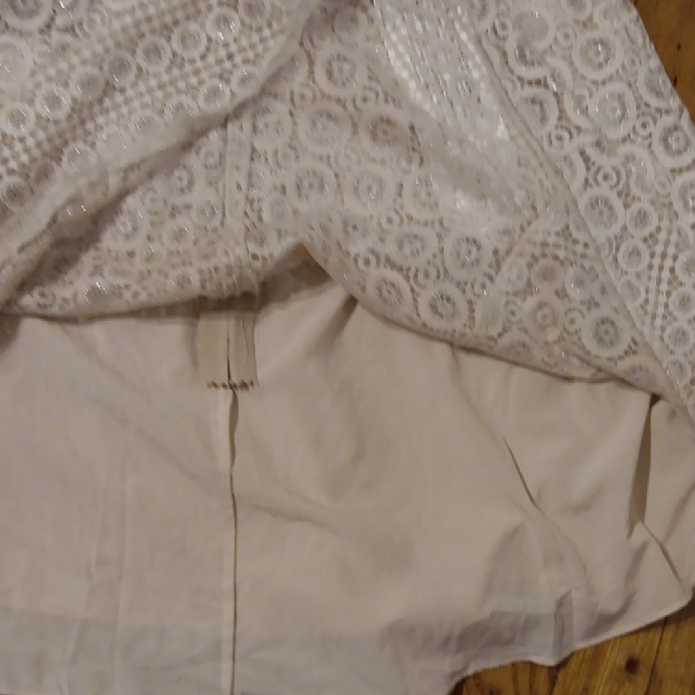 BCBGMaxAzria Ivory Lace Dress - Picture 7 of 7